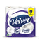 Velvet Quilted 3 Ply Toilet Rolls 9 Pack