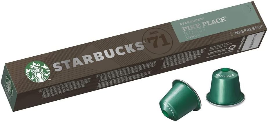 Starbucks Pike Place Roast Lungo 10's (Nespresso Compatible Pods