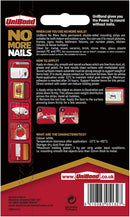 Unibond No More Nails Permanent, Adhesive Strips, Double Sided Sticky Tape Pack Of 10