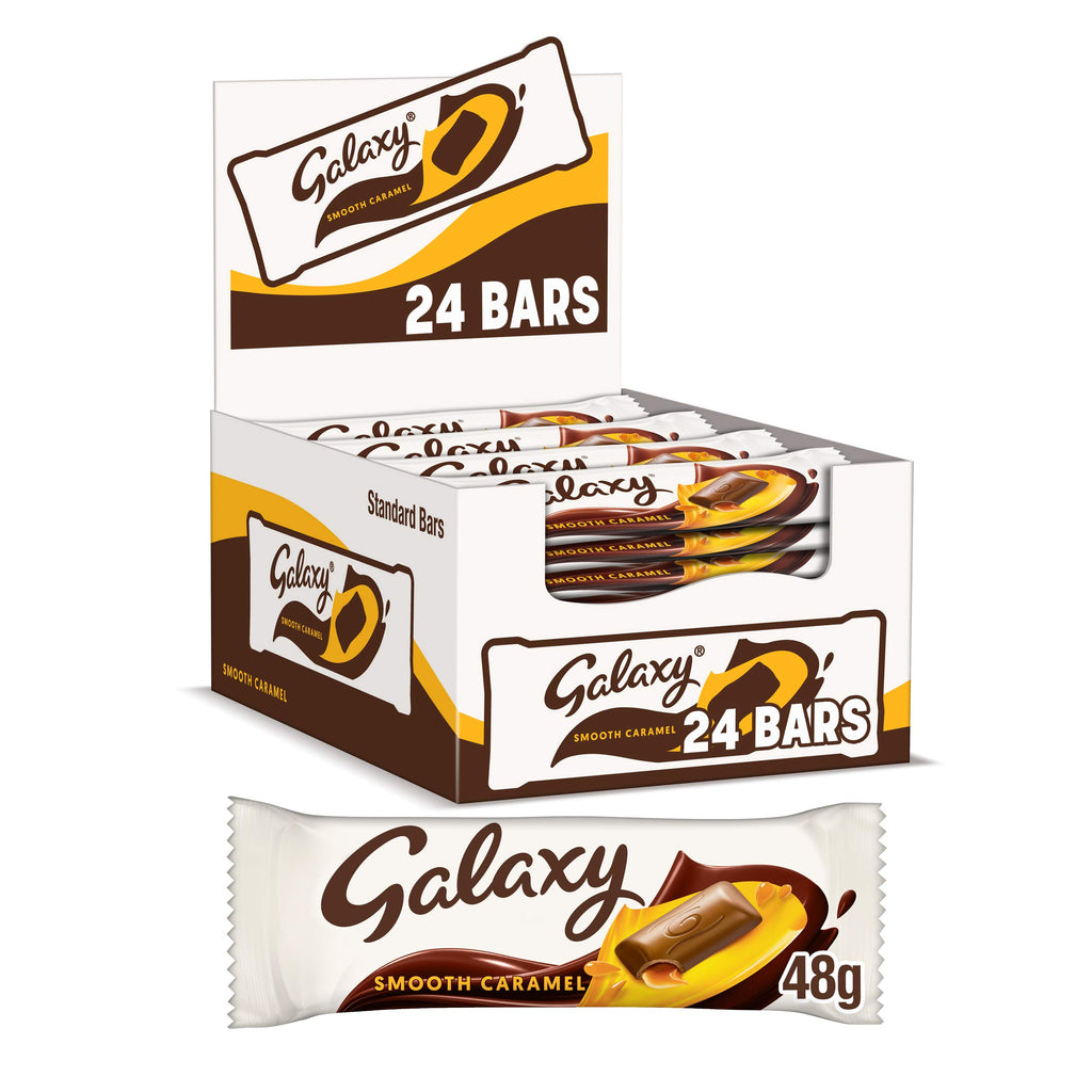Galaxy Caramel Collection Salted Caramel (48g x 24 Bars) - Rainford Online  Trading