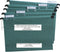 Cathedral A4 Suspension File Manilla V Base Green (Pack 10) Inc Tabs & Inserts