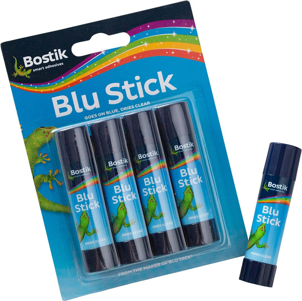 Blu-Tack Bostik Glue Stick x4 Pack