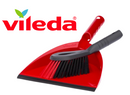 Vileda Dust Pan & Brush Set - 2in1 Brush and Pan Set