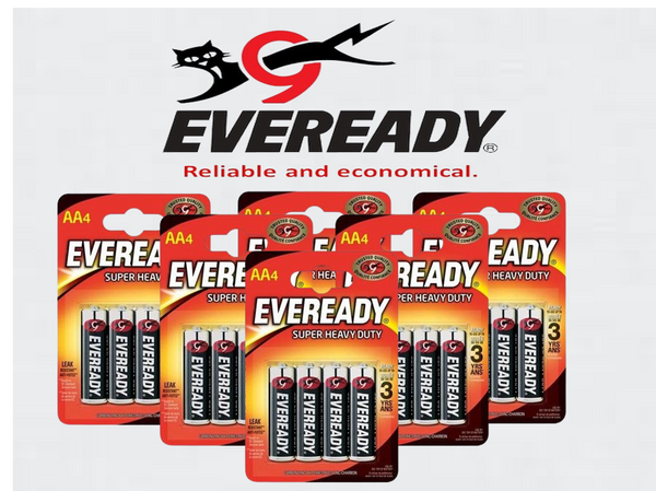 Eveready AA Super Heavy Duty Pack 4's