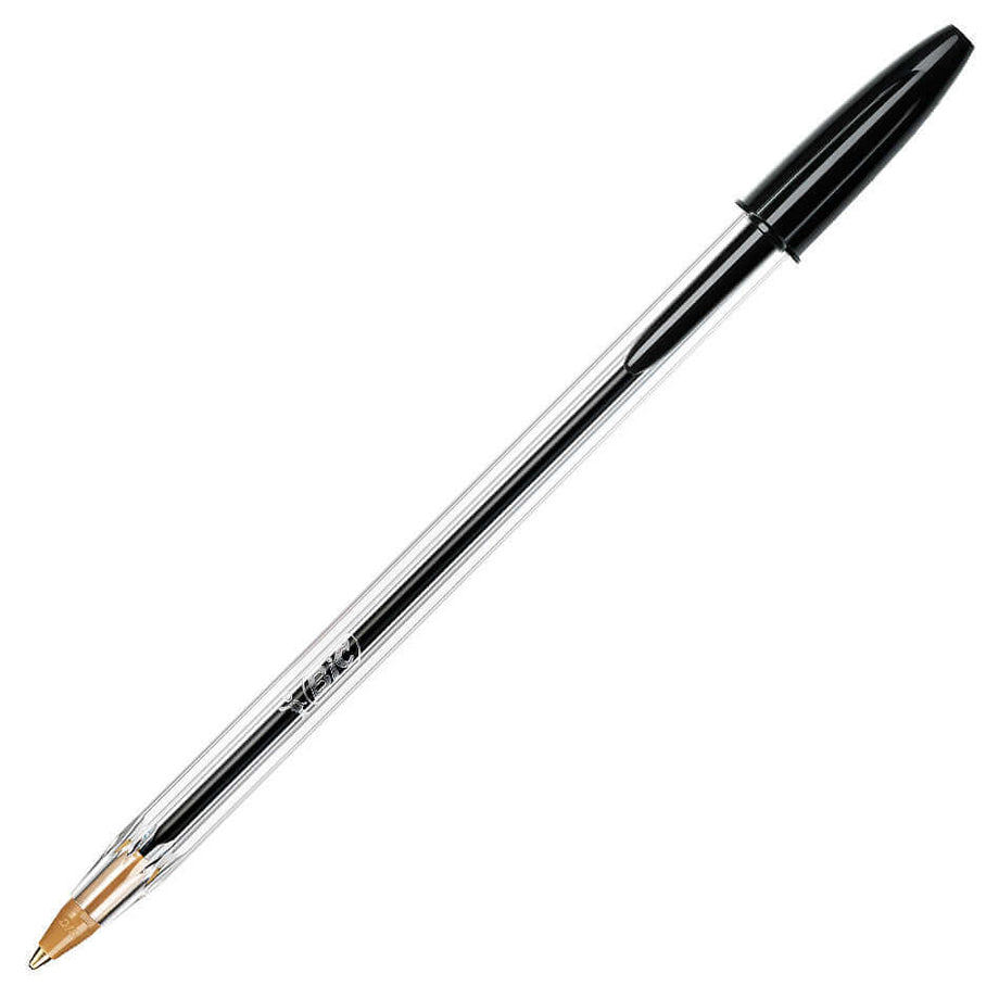 Bic Cristal Ballpoint Pen Medium Black (Pack of 50) 837363 UK