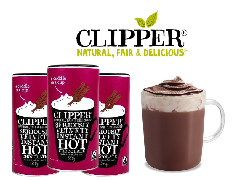 Clipper Fairtrade Hot Chocolate Jar 350g