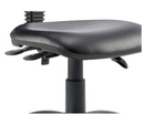 Eclipse Plus III Vinyl Chair Black Adjustable Arms KC0046