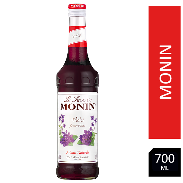 Monin Violet Coffee Syrup 700ml (Glass Bottle)