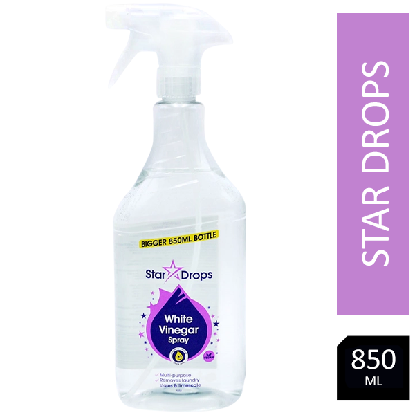 Stardrops White Vinegar Multi Purpose Spray 850ml UK BUSINESS