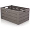 Strata Grey Folding & Stacking Crate 60 Litre