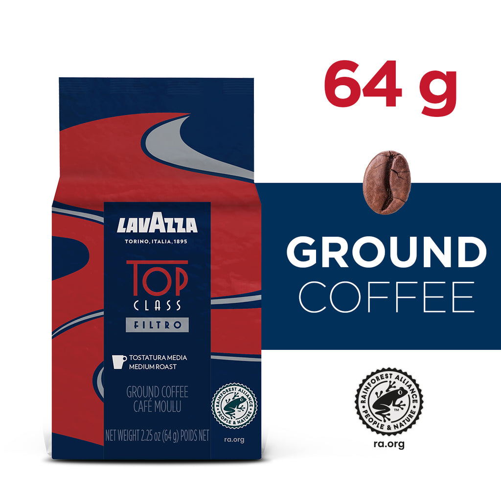 Lavazza Top Class Filtro Coffee Packet 2.25 oz. - 30/Case