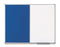 Nobo Classic Combination Board Blue Felt/Magnetic Whiteboard Aluminium Frame 900x600mm 1902257 - UK BUSINESS SUPPLIES