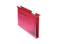 Rexel Crystalfile Classic Foolscap Suspension File Manilla 30mm Red (Pack 50) 70622 - UK BUSINESS SUPPLIES