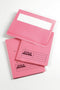 Rexel Jiffex Transfer File Manilla A4 315gsm Pink (Pack 50) 43247EAST - UK BUSINESS SUPPLIES