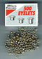 Rexel No 2 Eyelets Brass (Pack 500) 20320051 - UK BUSINESS SUPPLIES