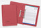 Guildhall Spring Transfer File Manilla Foolscap 285gsm Red (Pack 25) - 346-REDZ - UK BUSINESS SUPPLIES