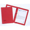 Guildhall Spring Transfer File Manilla Foolscap 315gsm Red (Pack 50) - 348-REDZ - UK BUSINESS SUPPLIES