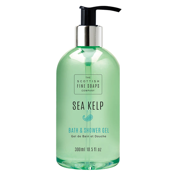 Scottish Fine Soaps Sea Kelp Luxury Bath and Shower Gel 300ml - UK BUSINESS SUPPLIES