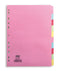 Elba Divider A4+ 10 Part Coloured Card 400007242 - UK BUSINESS SUPPLIES