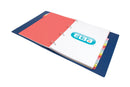Elba Indices A4 A-Z 20 Part Coloured Card 400021450 - UK BUSINESS SUPPLIES