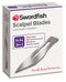 Swordfish Scalpel Blades No 10A Silver (Pack 100) - 43802 - UK BUSINESS SUPPLIES