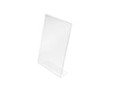 Deflecto Slanted Sign Holder A5 Portrait Clear 47501 - UK BUSINESS SUPPLIES