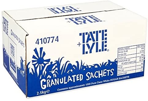 Tate and Lyle White Sugar Sachets (Pack of 1000) - UK BUSINESS SUPPLIES