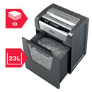 Rexel Momentum M510 Micro Cut Shredder 23 Litre 10 Sheet Black 2104575 - UK BUSINESS SUPPLIES