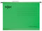Rexel Classic Foolscap Suspension File Card 15mm V Base Green (Pack 25) 2115591 - UK BUSINESS SUPPLIES