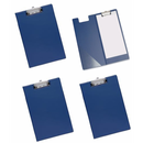 Belgravia Stationery PVC Fold Over (A4) Clipboard (Blue) - UK BUSINESS SUPPLIES