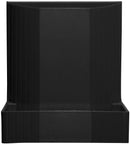 Exacompta ECOBlack Mini-Octo Recycled Pen Pot 3 Compartments Black - 675014D - UK BUSINESS SUPPLIES