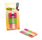 Post-it Index Flags Strong Repositionable 25x38mm 3x22 Tabs Pink Green Orange (Pack 66) 686-PGO - 7000042777 - UK BUSINESS SUPPLIES