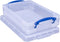 Really Useful Clear Plastic Storage Box 4L - UK BUSINESS SUPPLIES