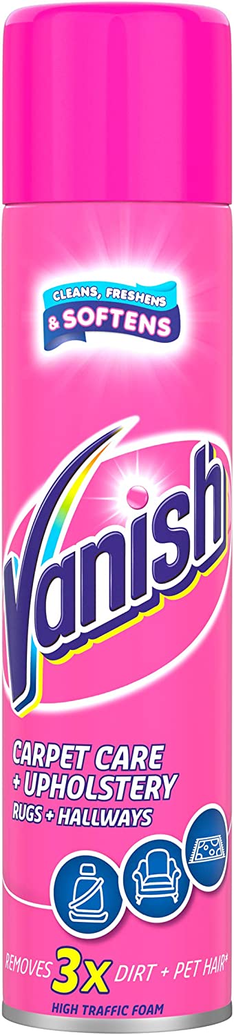 Vanish PowerFoam Carpet Cleaner 600ml 8039012 - UK BUSINESS SUPPLIES
