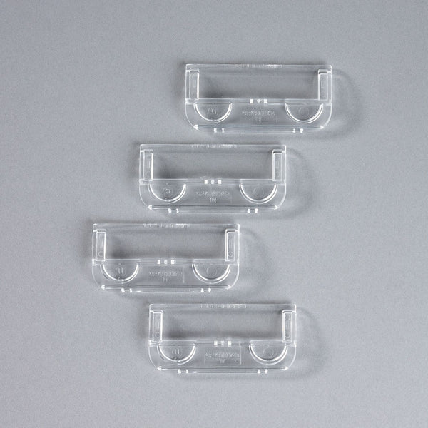 Rexel Crystalfile Suspension File Plastic Tabs Clear (Pack 50) 78020 - UK BUSINESS SUPPLIES