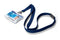 Durable Textile Lanyard for Name Badges 440mm Soft Midnight Blue (Pack 10) - 812728 - UK BUSINESS SUPPLIES