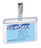 Durable Self Laminating Name Badge 54x90mm Clear (Pack 25) 814919 - UK BUSINESS SUPPLIES