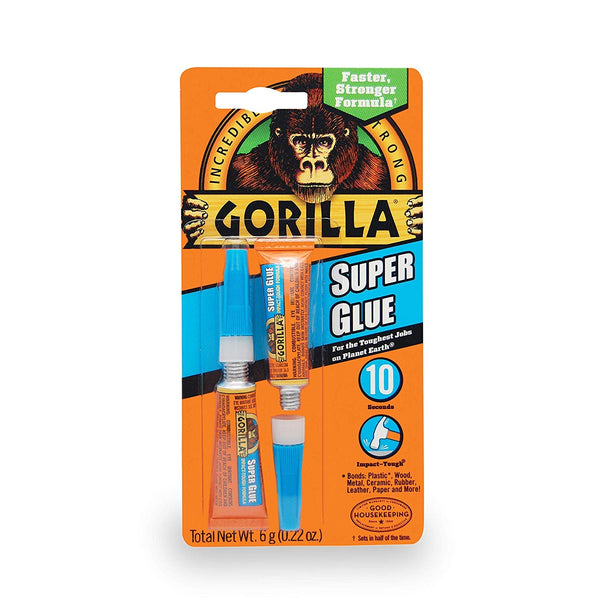 Gorilla Super Glue Clear 3g Pack of 2 - UK BUSINESS SUPPLIES
