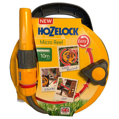 Hozelock New Lightweight Micro Compact for Easy handling, Hose Reel 10m.