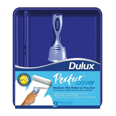 Dulux Perfect Cover 9inch Roller Tray Set - UK BUSINESS SUPPLIES