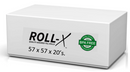 Roll-X Thermal Till Rolls BPA FREE (57x57) - UK BUSINESS SUPPLIES