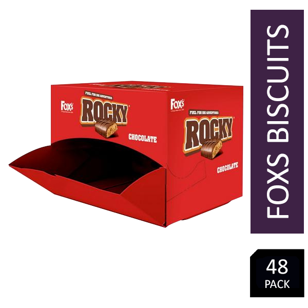 Fox's Rocky Chocolate Biscuits Pack 48 - UK BUSINESS SUPPLIES
