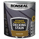 Ronseal Ultimate Decking Stain Country Oak 2.5 Litre - UK BUSINESS SUPPLIES