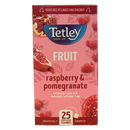Tetley Raspberry and Pomegranate Tea Bags (Pack of 25) 1580A - UK BUSINESS SUPPLIES