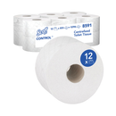 Scott Control Toilet Tissue Centrefeed Roll 2-Ply 833 Sheets,Pack of 12, {8591} - UK BUSINESS SUPPLIES