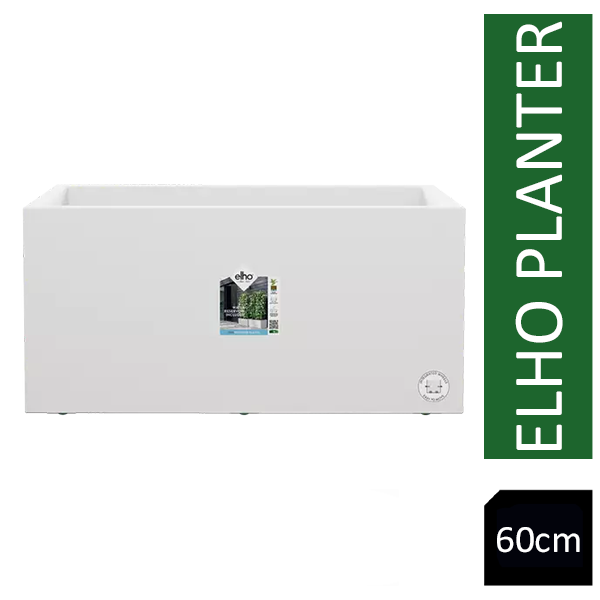 Elho Vivo Next White Long Planter 60cm - UK BUSINESS SUPPLIES