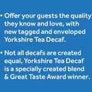 Yorkshire Tea Decaf Envelopes 200's - UK BUSINESS SUPPLIES