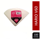 Hario V60 Coffee Filter Papers Size 02 - White (100 Wrapped) - UK BUSINESS SUPPLIES