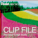 Pentel Recycology Clip File A4 Assorted Colours (Pack 10) - DCB14/MIX - UK BUSINESS SUPPLIES