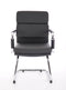 Advocate Visitor Chair Black Soft Bonded Leather With Arms BR000206 - UK BUSINESS SUPPLIES